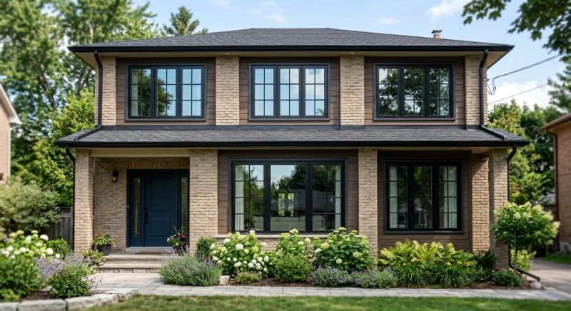 Workmanship detail for windows installation residential project